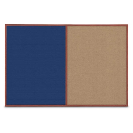 Slim Style Indoor Enclosed Corkboard,42